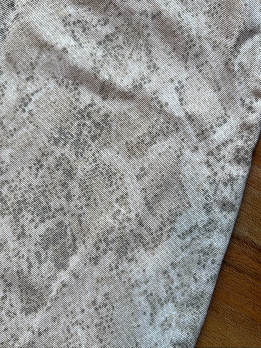 Wild Fable Cream Snake-Print Wide Leg Jeans - Picture 2 of 7